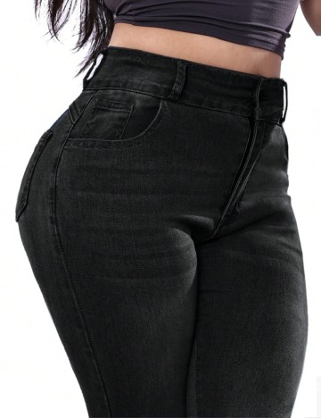 Jeans Shein, negru