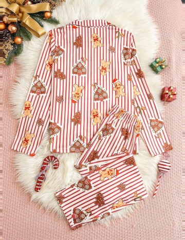 Compleu pijamale Shein, mix culori