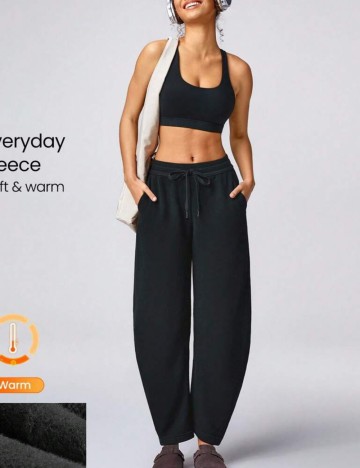 Pantaloni Shein, negru