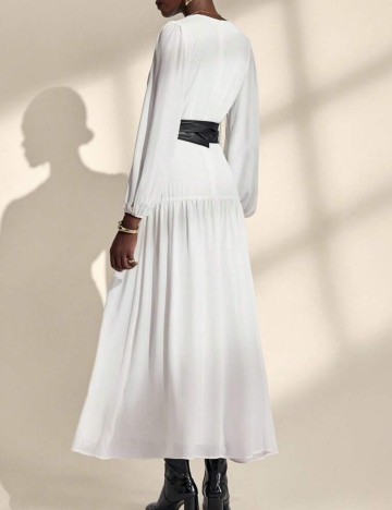 Rochie maxi Shein, alb