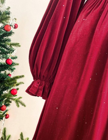 Rochie midi Shein, vișiniu