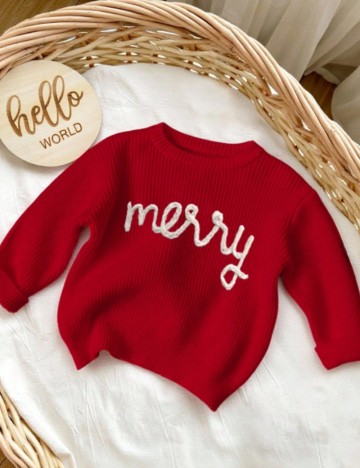 Pulover Shein, roșu