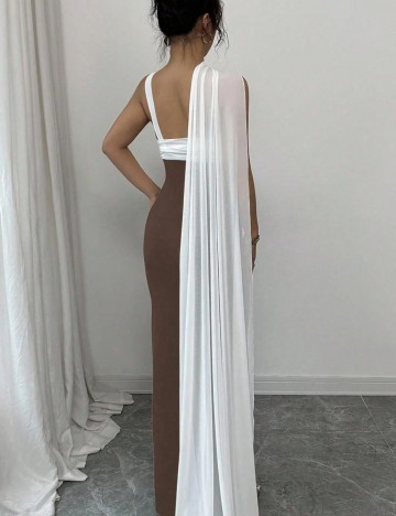 Rochie maxi Shein, maro