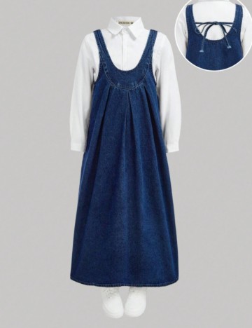 Sarafan Shein, albastru