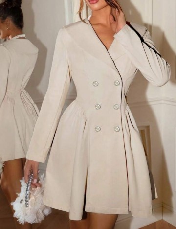 Rochie mini Shein, bej