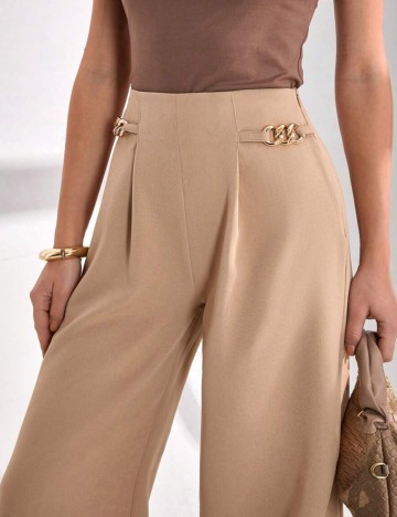 Pantaloni Shein, bej