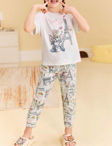 Compleu pijamale Shein, mix culori