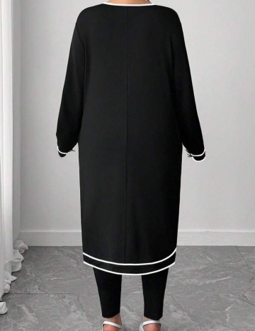 Set cardigan și pantaloni Shein, mix culori