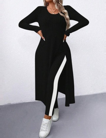 Compleu Shein Curve+, negru