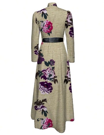 Rochie midi Shein, mix culori