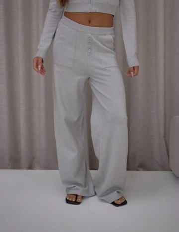 Pantaloni Shein, gri