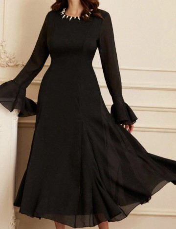 Rochie maxi Shein, negru