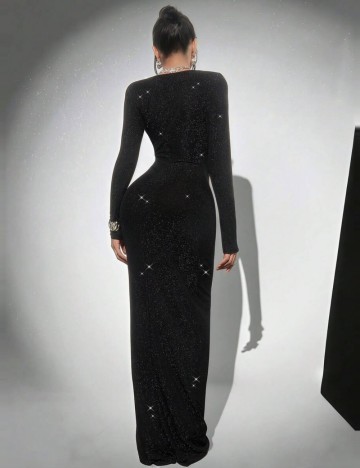 Rochie maxi Shein, negru