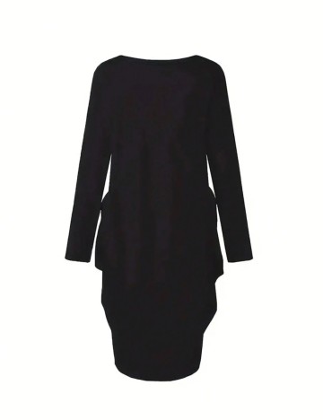 Rochie mini Shein Curve+, negru