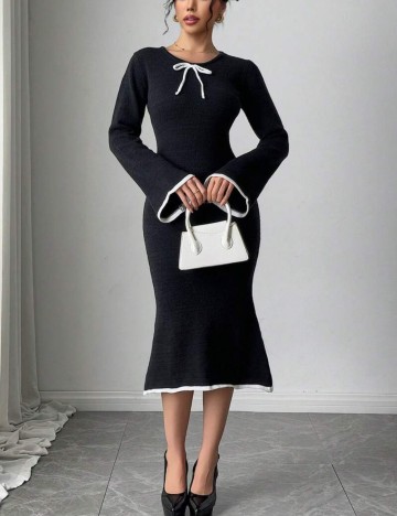 Rochie midi Shein, negru