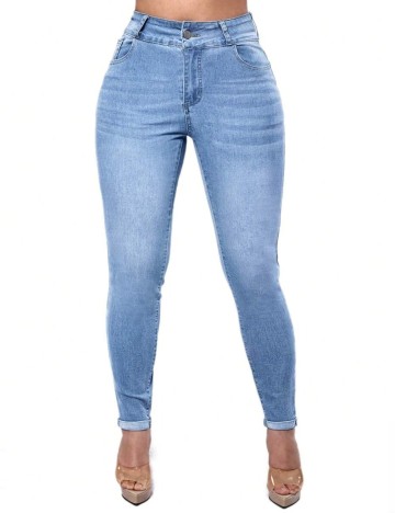 Jeans Shein, albastru