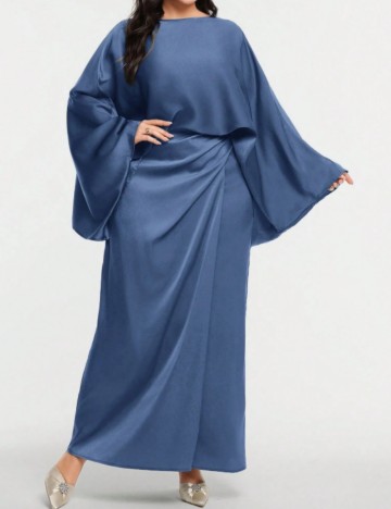 Compleu Shein Curve+, albastru