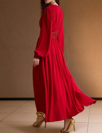 Rochie de ocazie Shein MOTF, roșu