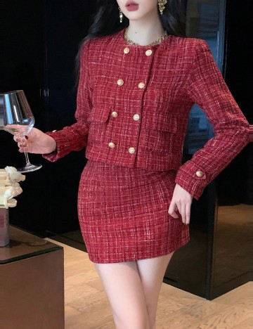 Compleu Shein, roșu