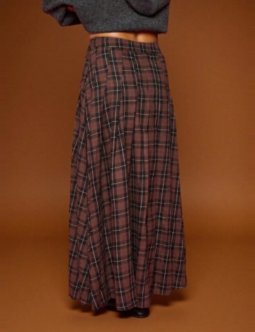 Fustă maxi Shein, mix culori