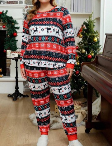 Compleu pijamale Shein, mix culori