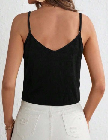 Maiou casual Shein, negru