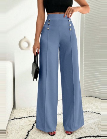 Pantaloni Shein, albastru