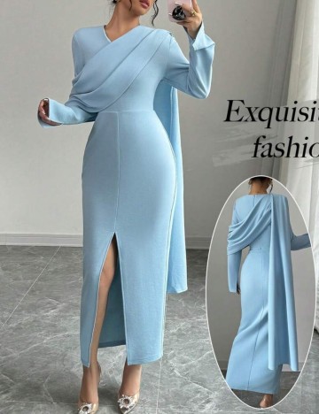 Rochie maxi Shein, albastru