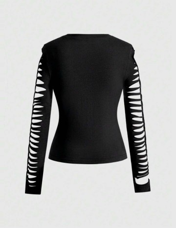 Bluză Shein Romwe, negru