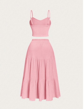 Compleu Shein Curve+, roz