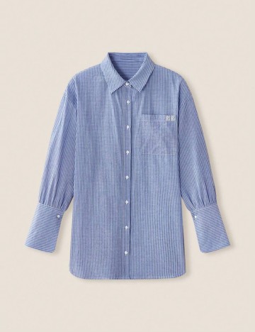 Cămașă Shein, albastru