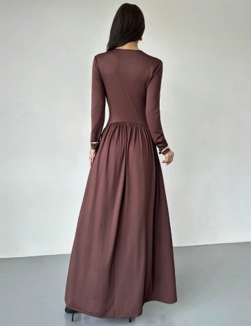 Rochie maxi Shein, maro