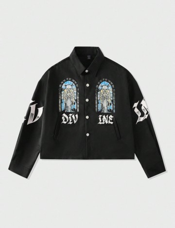 Jachetă Shein, negru