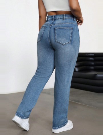 Jeans Shein, albastru
