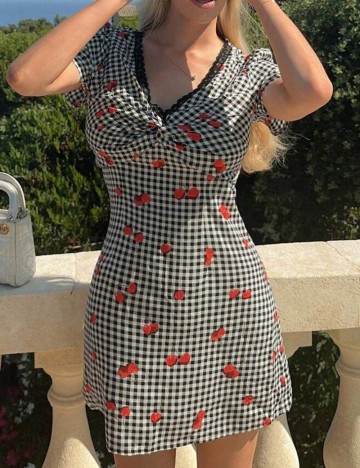 Rochie mini Shein, mix culori