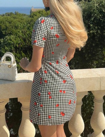 Rochie mini Shein, mix culori