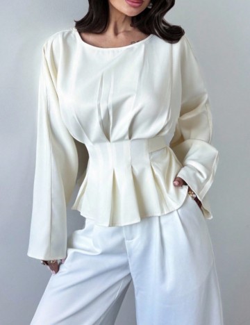 Cămașă Shein, crem