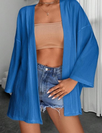 Cardigan Shein, albastru