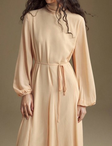 Rochie maxi Shein, crem