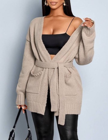 Cardigan Shein, bej
