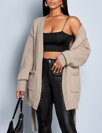 Cardigan Shein, bej