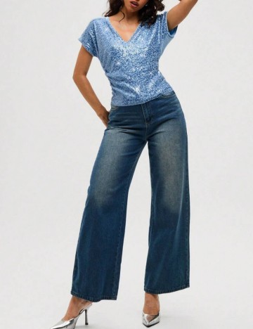 Tricou Shein, albastru