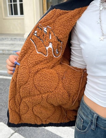 Geaca Shein, mix culori