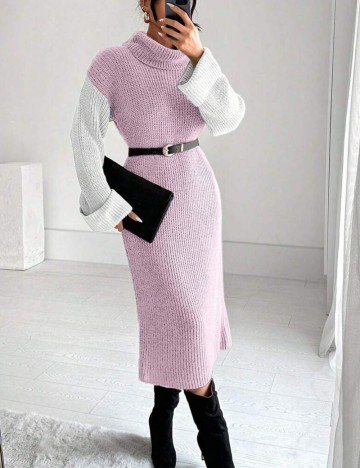 Rochie maxi Shein, roz