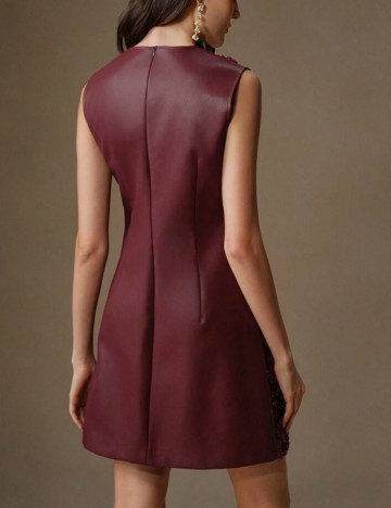 Rochie mini Shein Anewsta, vișiniu