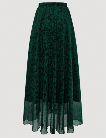 Fustă maxi Shein, verde