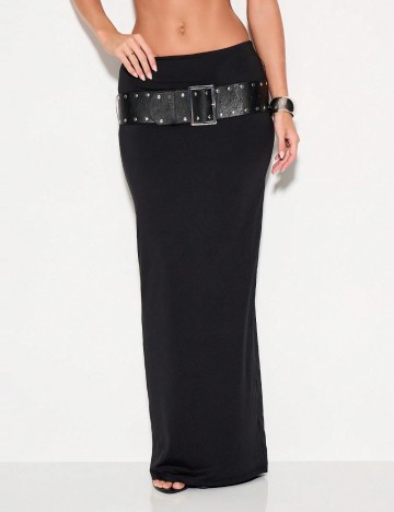 Fustă maxi Shein, negru