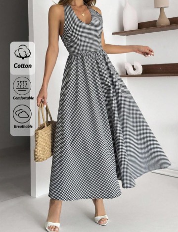 Rochie maxi Shein, mix culori