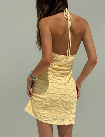 Rochie mini Shein, galben