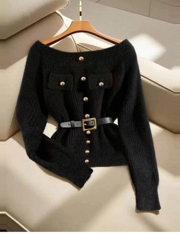 Pulover Shein, negru